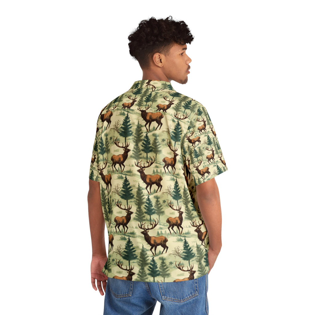 Deer Forest Hawaiian Shirt