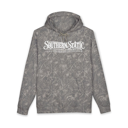 Hoodie — Southern Static Camouflage Logo Pullover