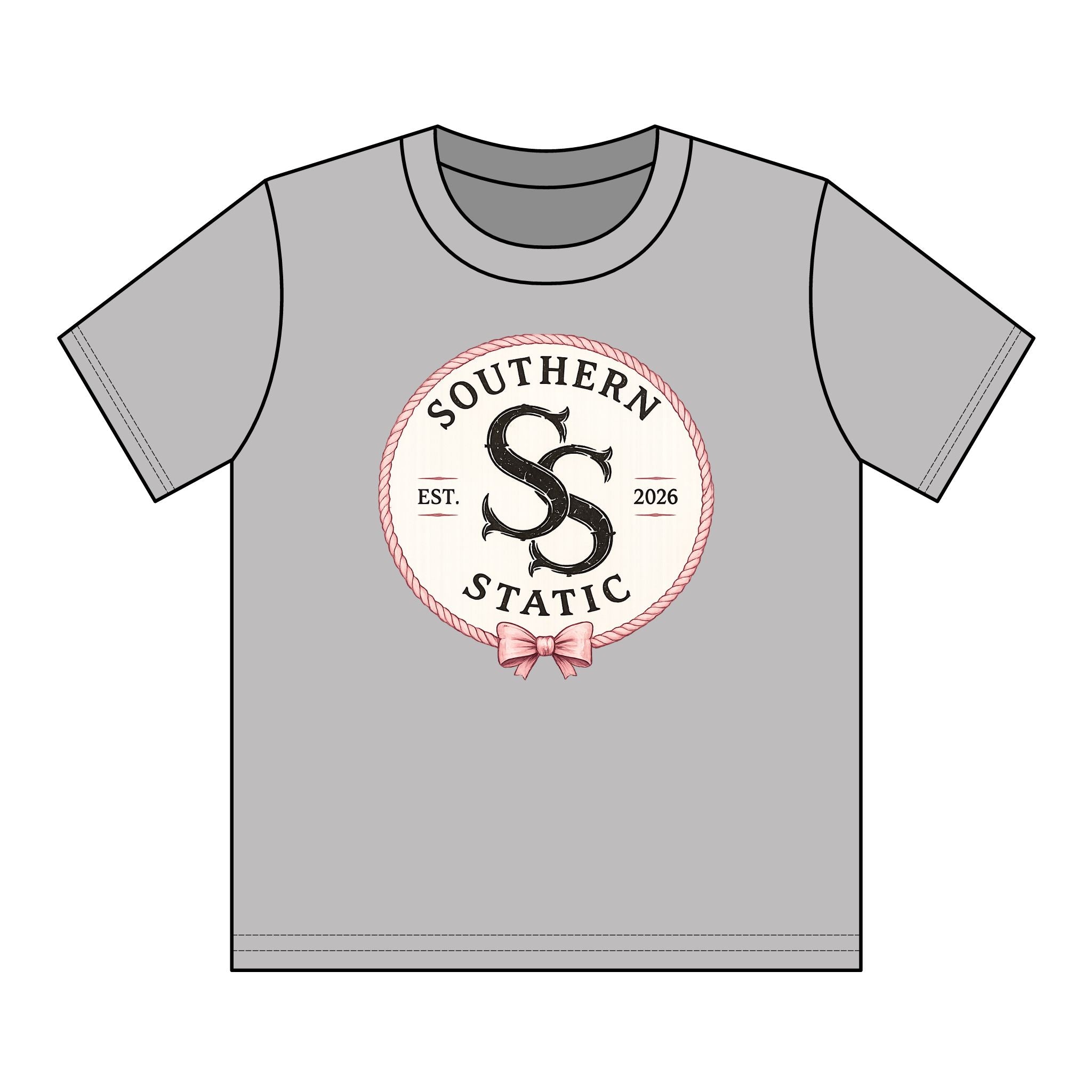 Youth T-Shirt — Southern Static Logo Tee (Est. 2026)