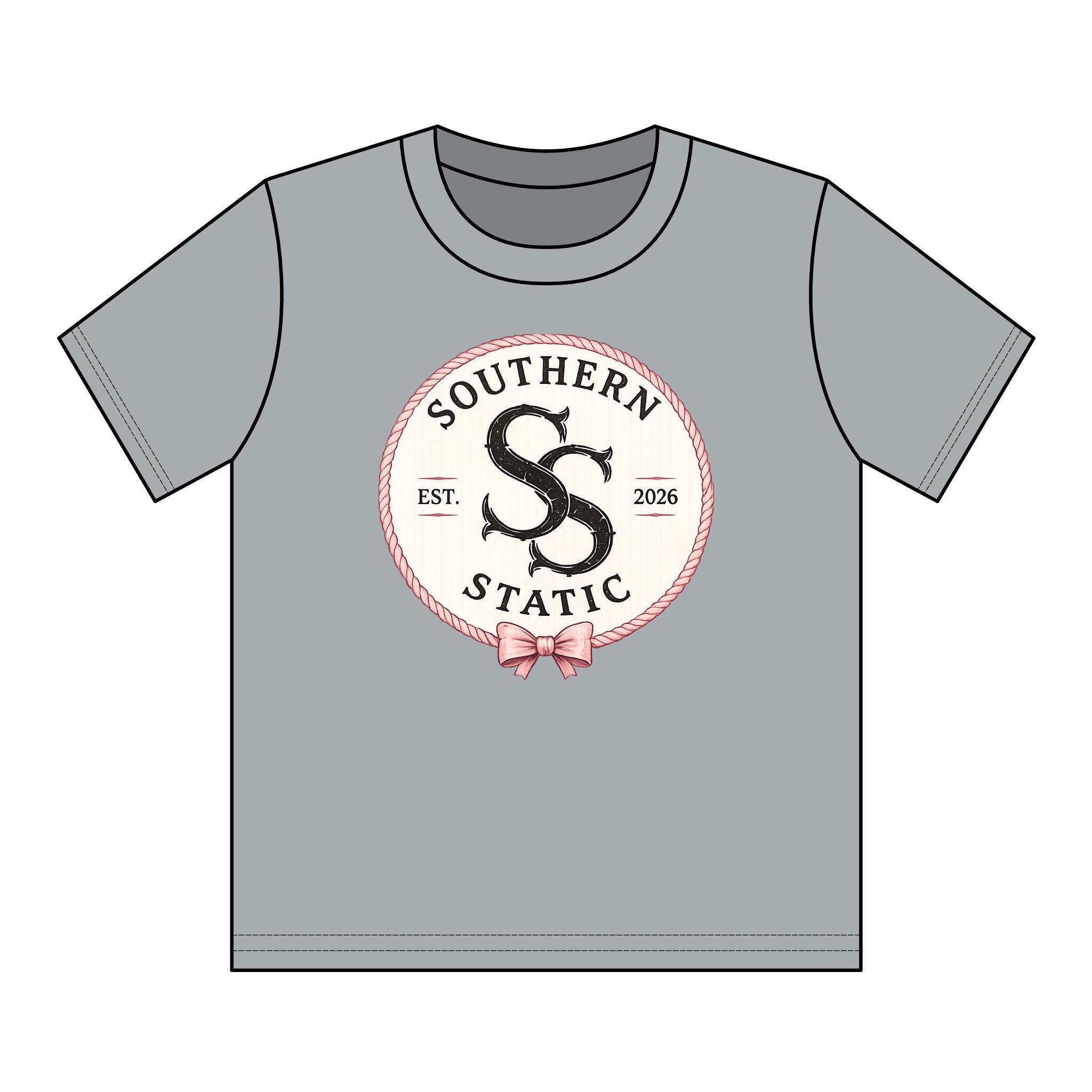 Youth T-Shirt — Southern Static Logo Tee (Est. 2026)