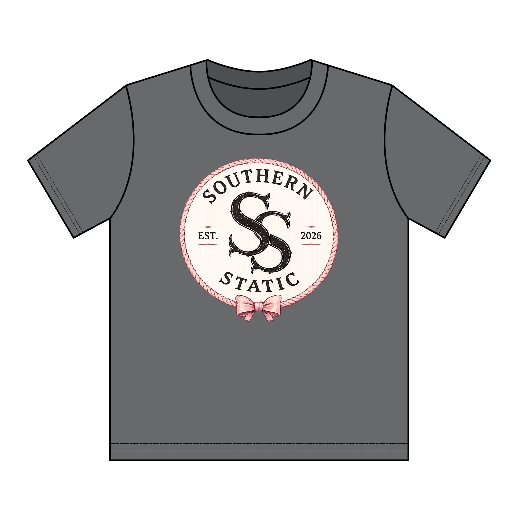 Youth T-Shirt — Southern Static Logo Tee (Est. 2026)