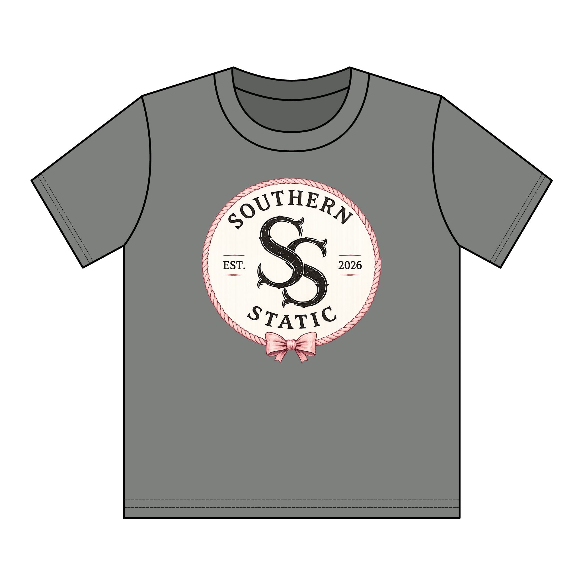 Youth T-Shirt — Southern Static Logo Tee (Est. 2026)