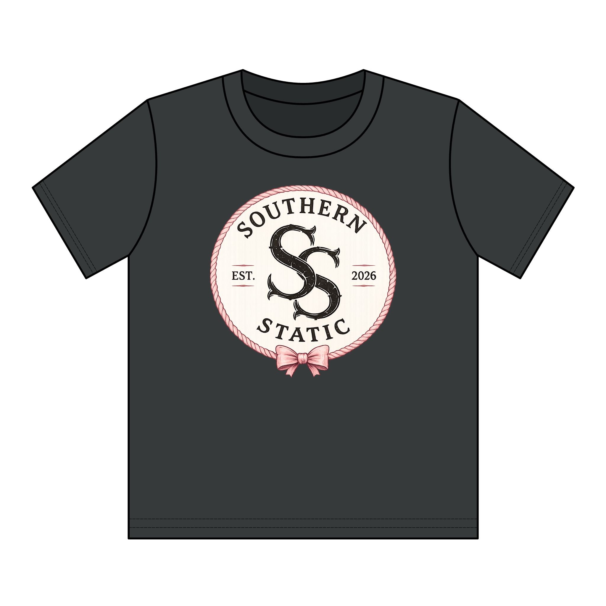 Youth T-Shirt — Southern Static Logo Tee (Est. 2026)