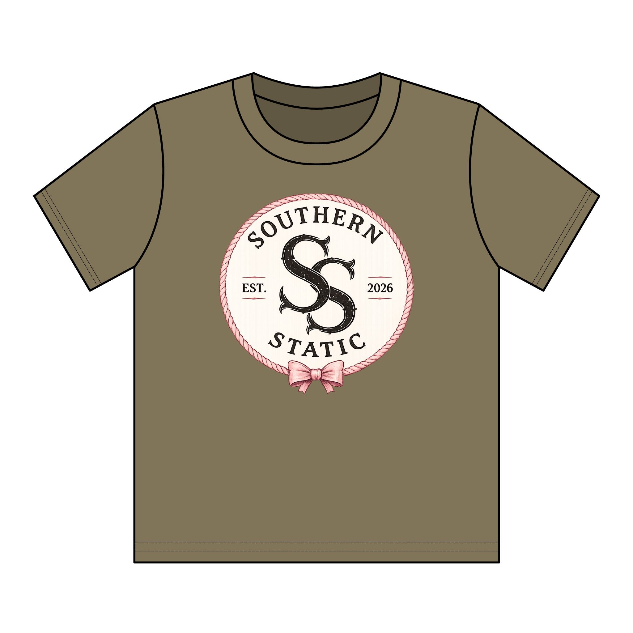 Youth T-Shirt — Southern Static Logo Tee (Est. 2026)