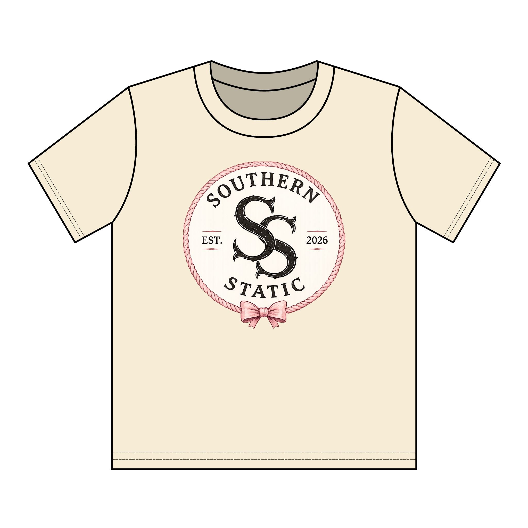 Youth T-Shirt — Southern Static Logo Tee (Est. 2026)