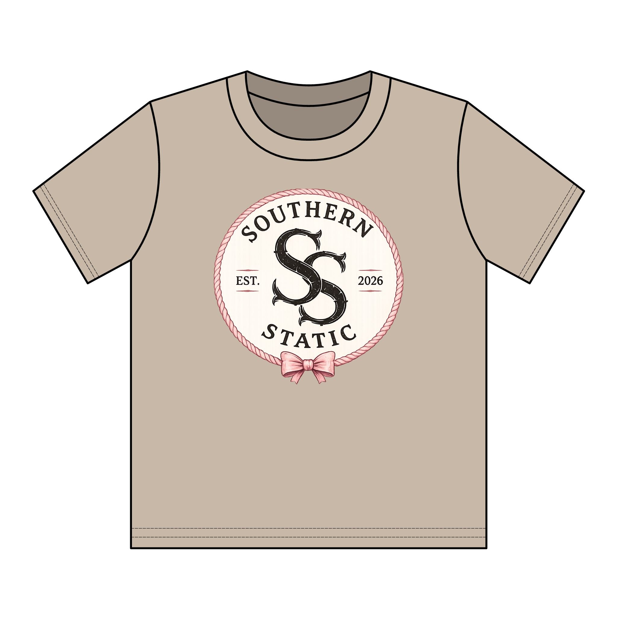 Youth T-Shirt — Southern Static Logo Tee (Est. 2026)