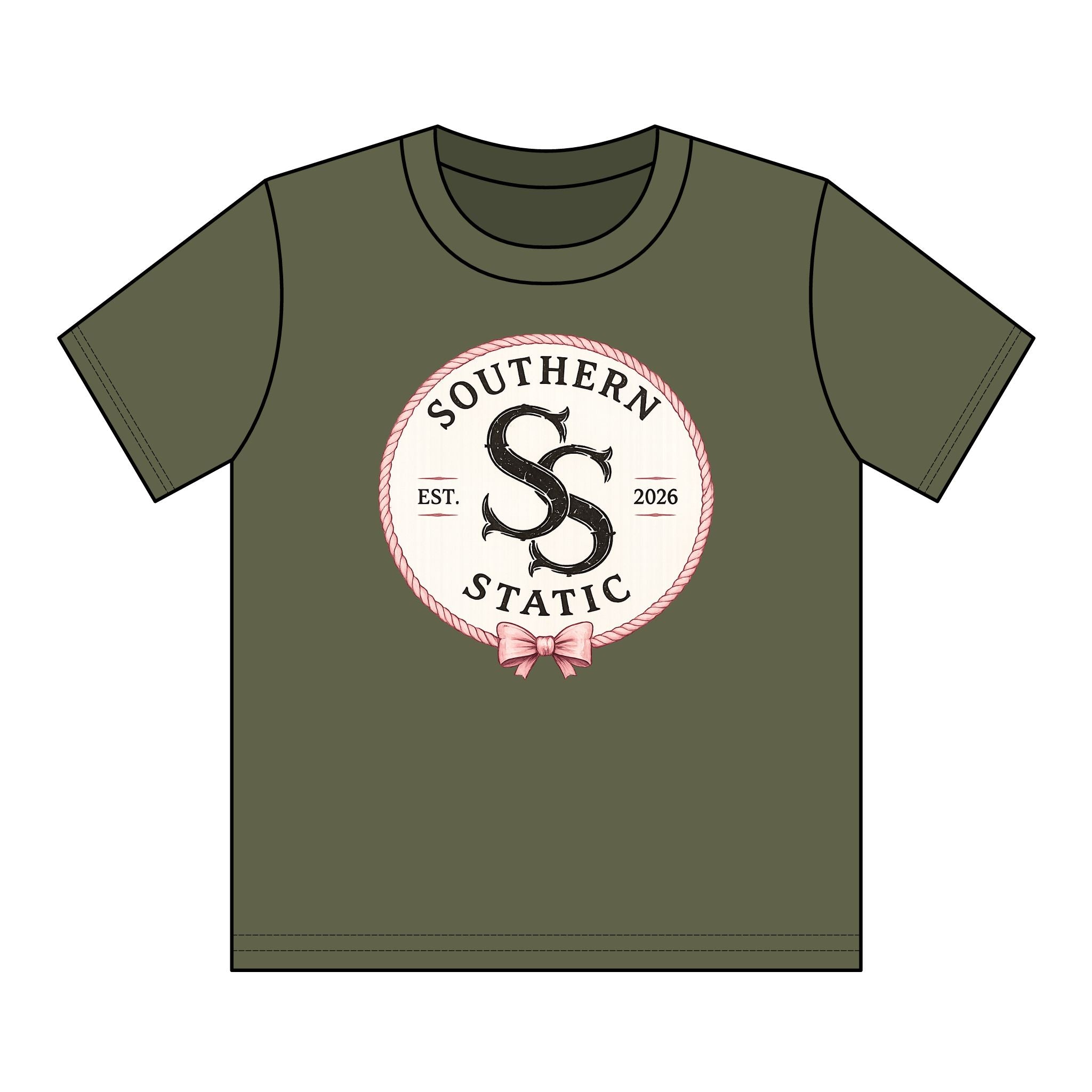 Youth T-Shirt — Southern Static Logo Tee (Est. 2026)
