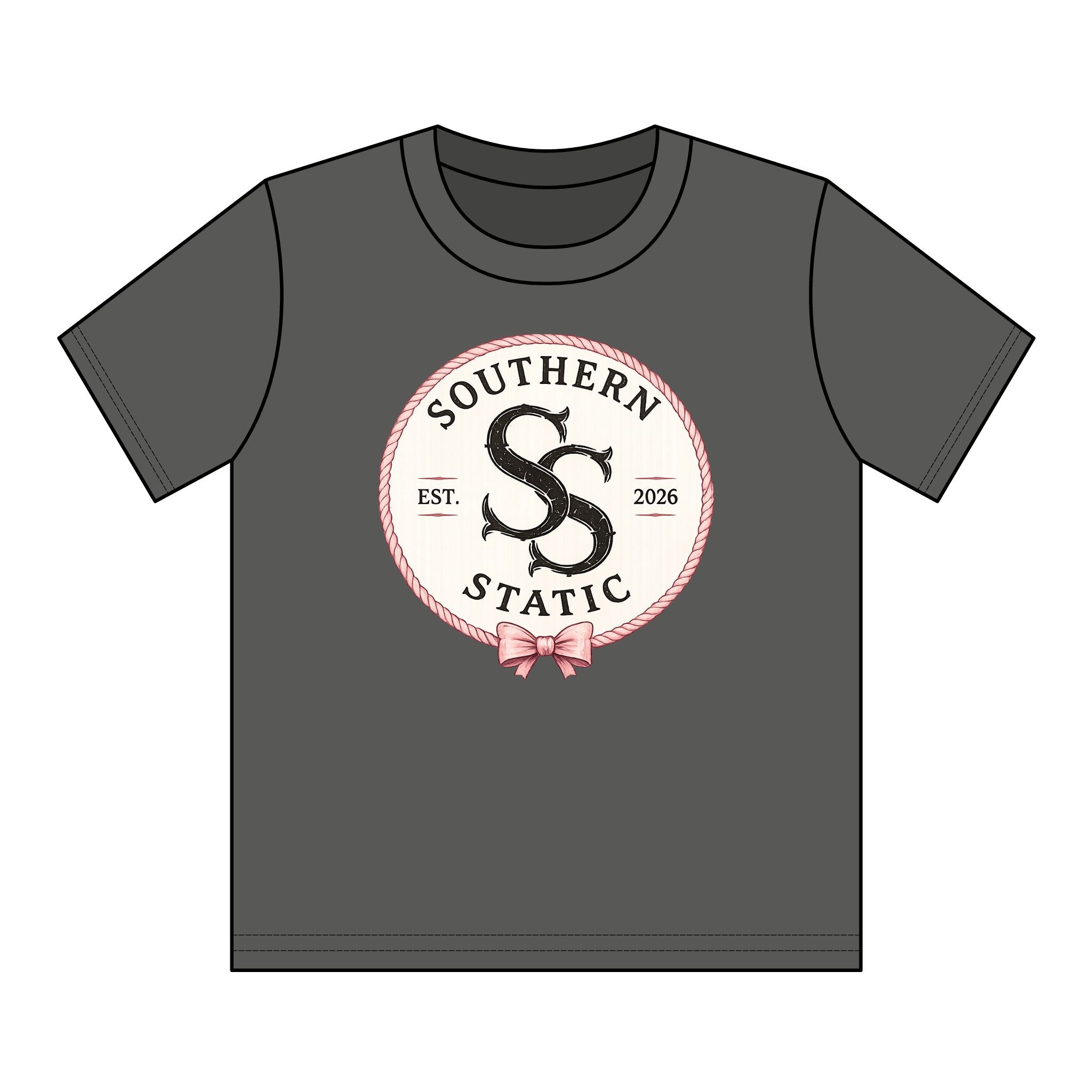 Youth T-Shirt — Southern Static Logo Tee (Est. 2026)