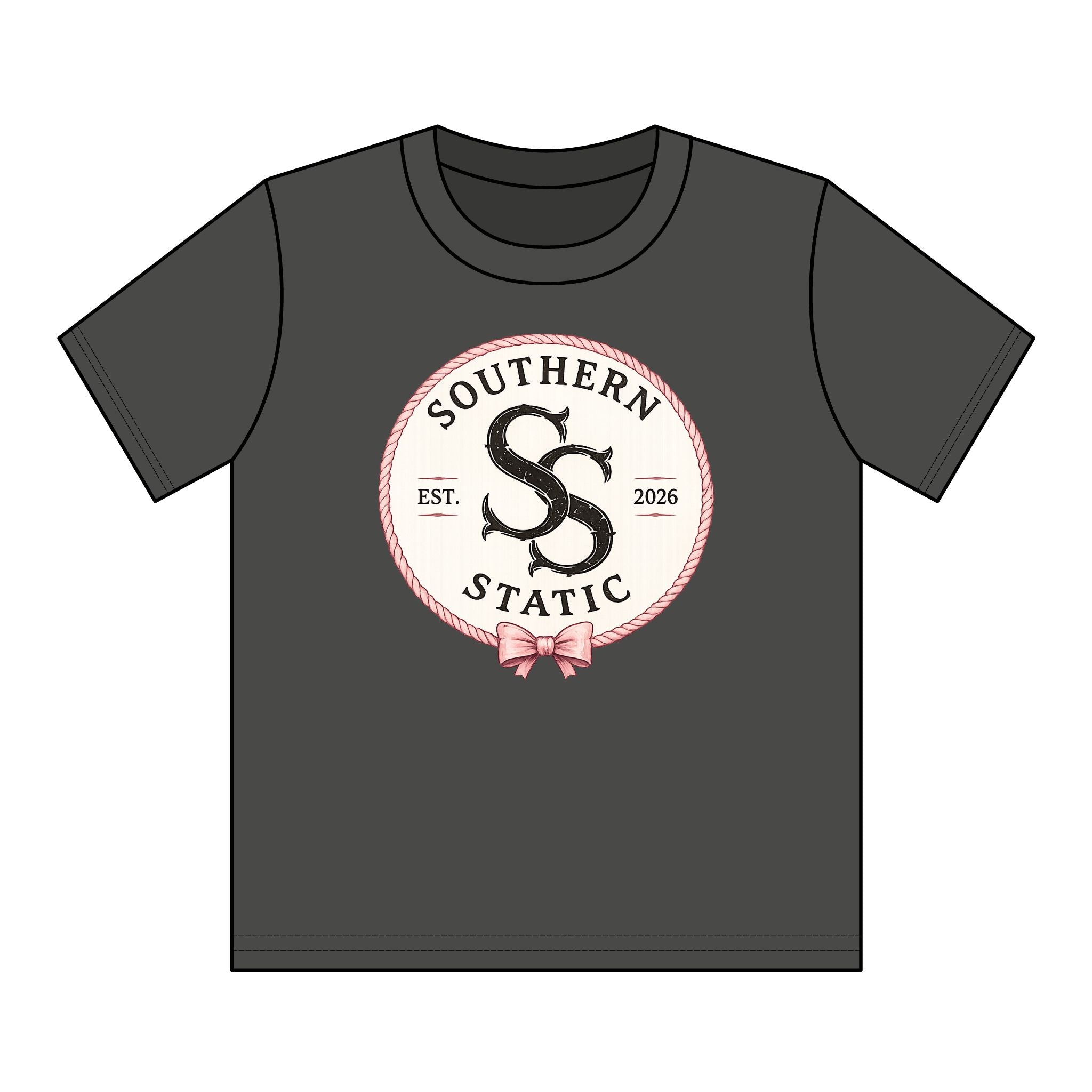 Youth T-Shirt — Southern Static Logo Tee (Est. 2026)