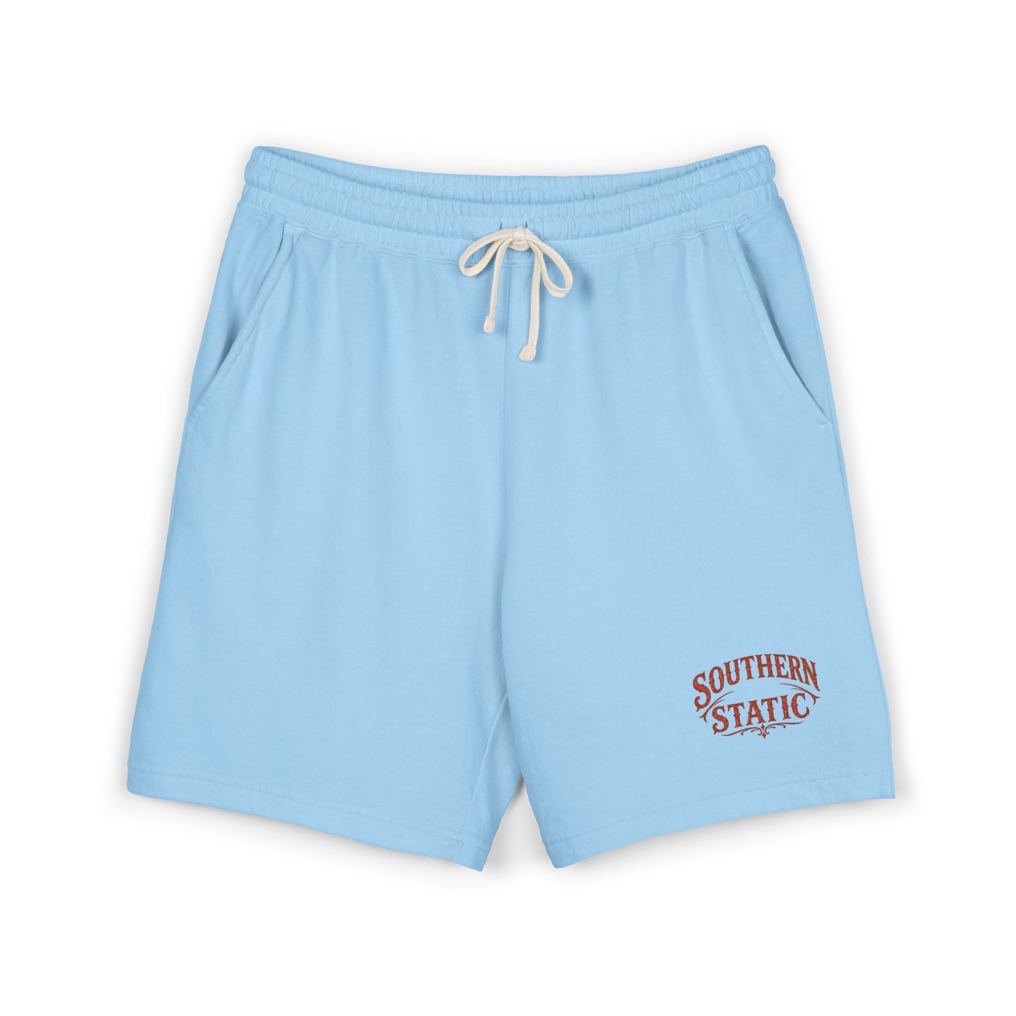 Southern Static logo sweat shorts | fleece lounge shorts