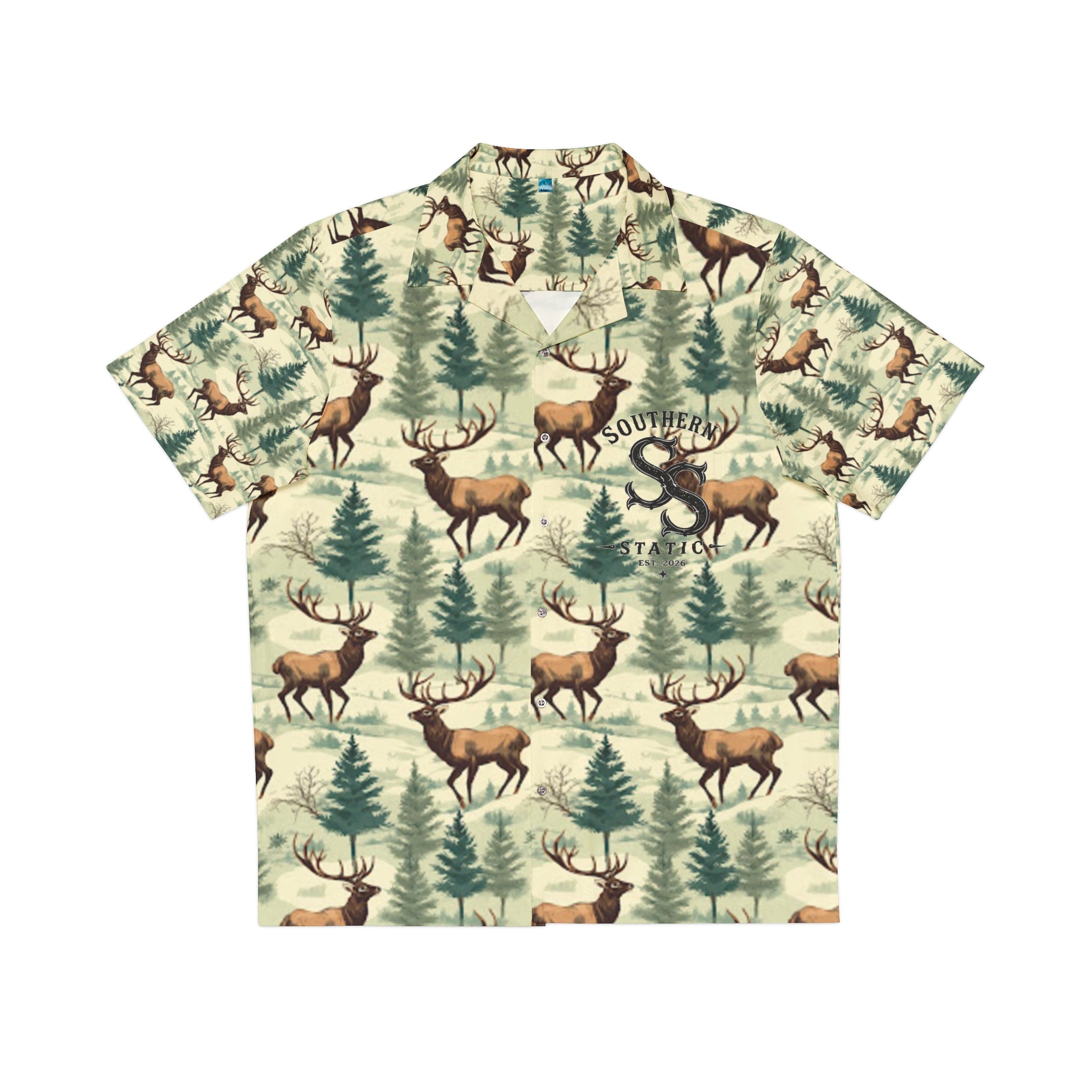 Deer Forest Hawaiian Shirt