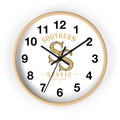 Southern Static Wall Clock — Vintage Monogram Logo, Established 2026