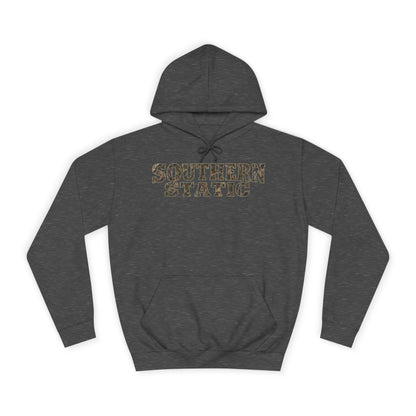 Southern Static Hoodie - Retro College Style Pullover