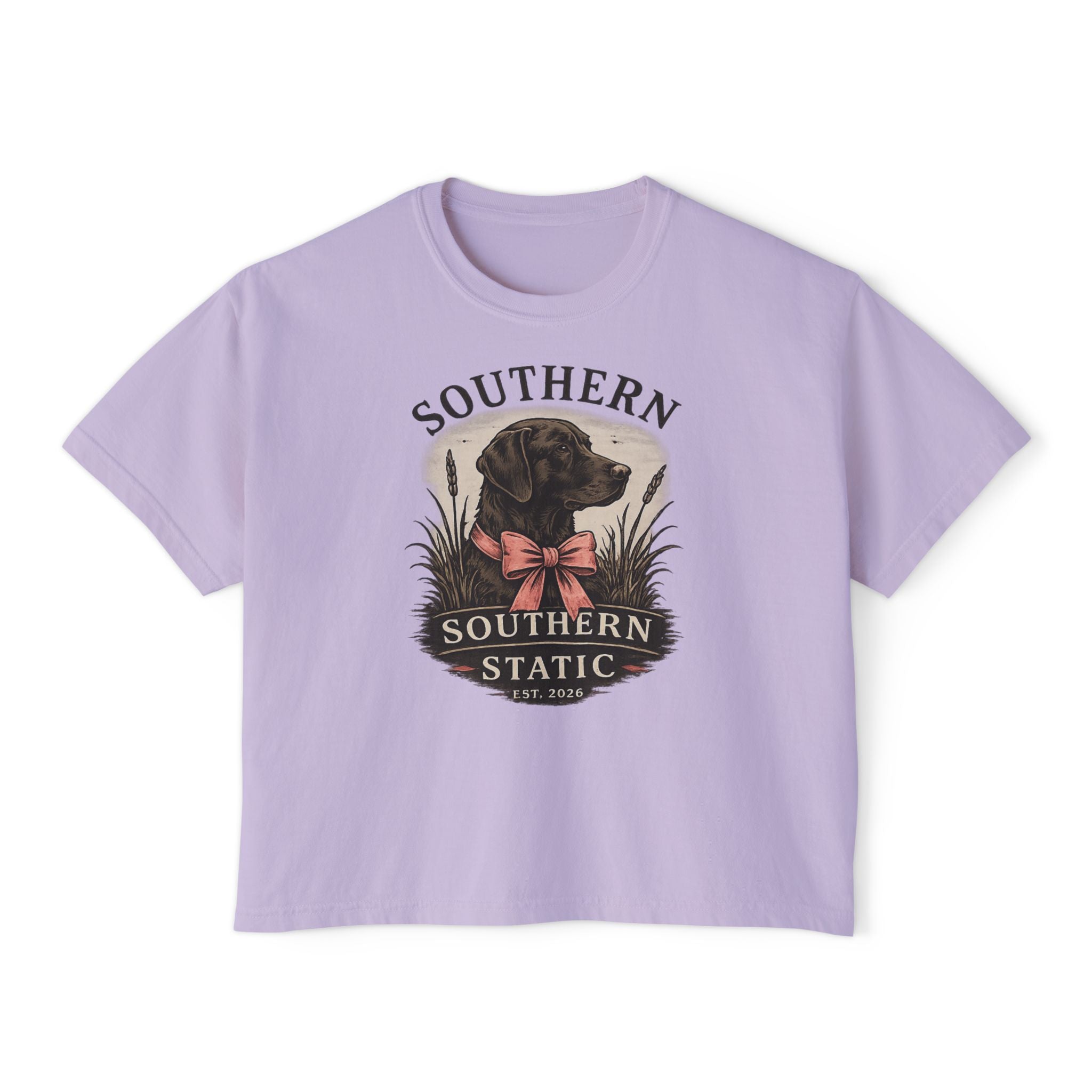 Southern Station Labrador Graphic Tee — Women's Boxy T-Shirt