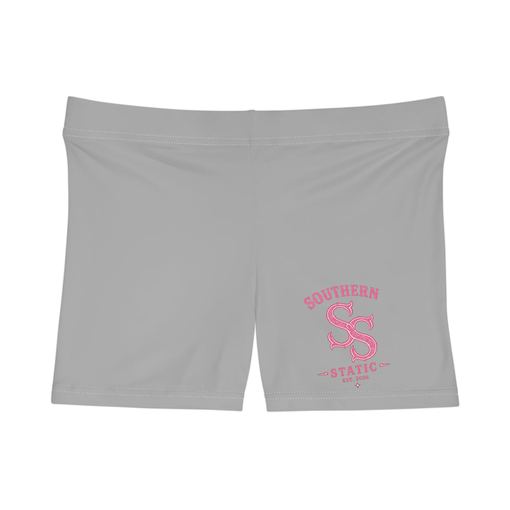 Women's Shorts — Southern Static Logo Fitness Shorts