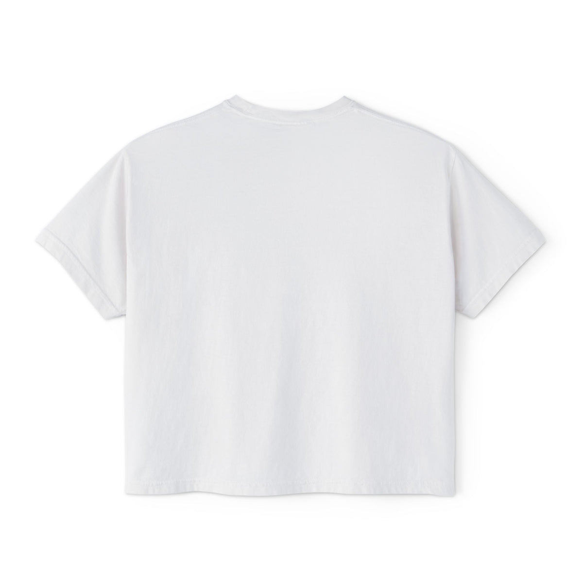 Southern Static Women's Boxy Tee — Pink Vintage Flag Graphic