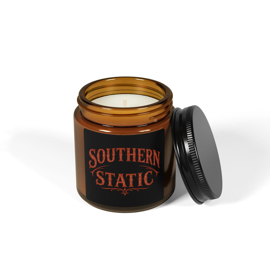 Southern Static Candle | Amber Jar Soy Candle
