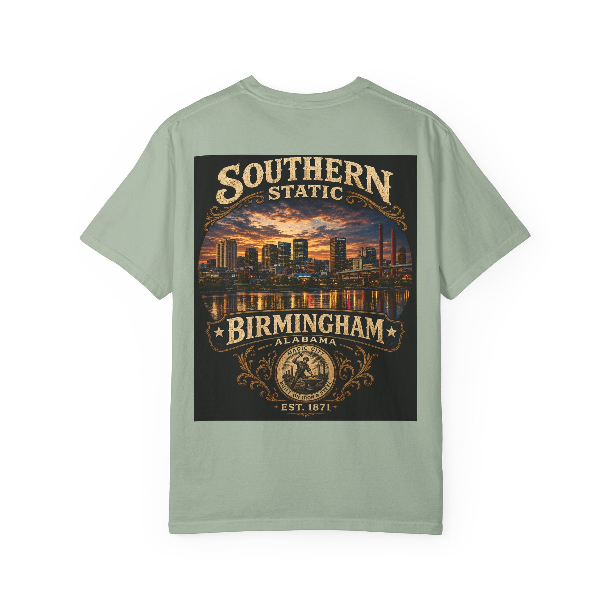 Southern Static Birmingham Skyline T-Shirt