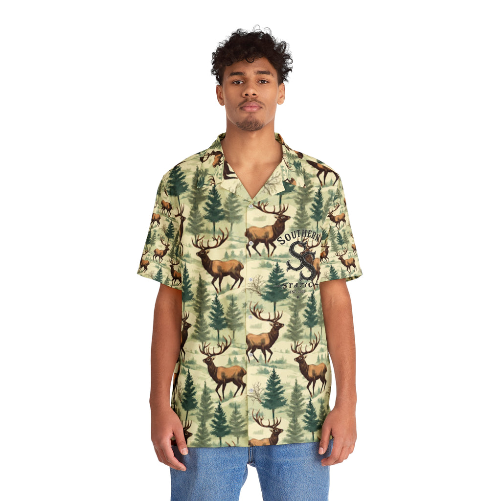 Deer Forest Hawaiian Shirt