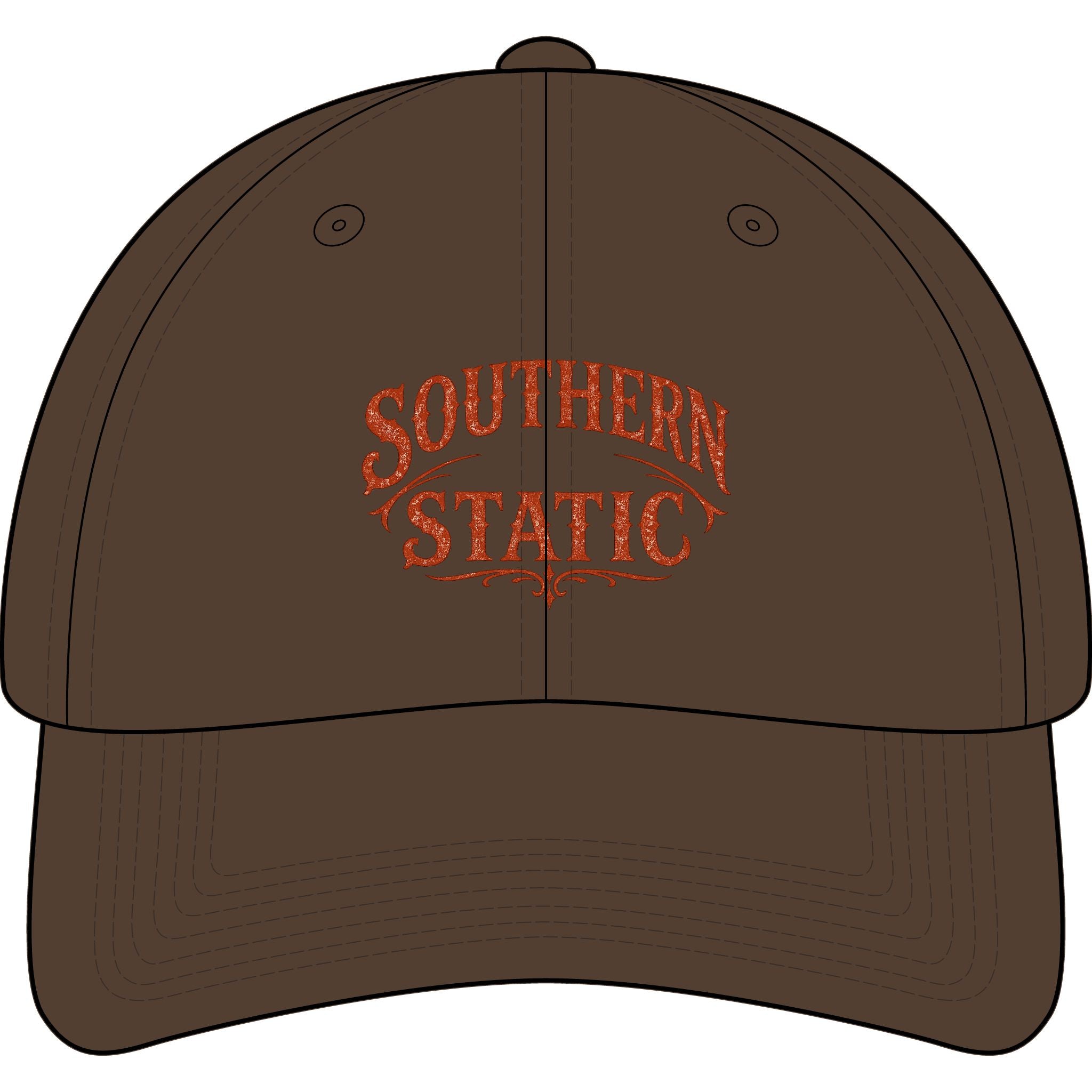 Southern Static Cap | Vintage Western logo hat