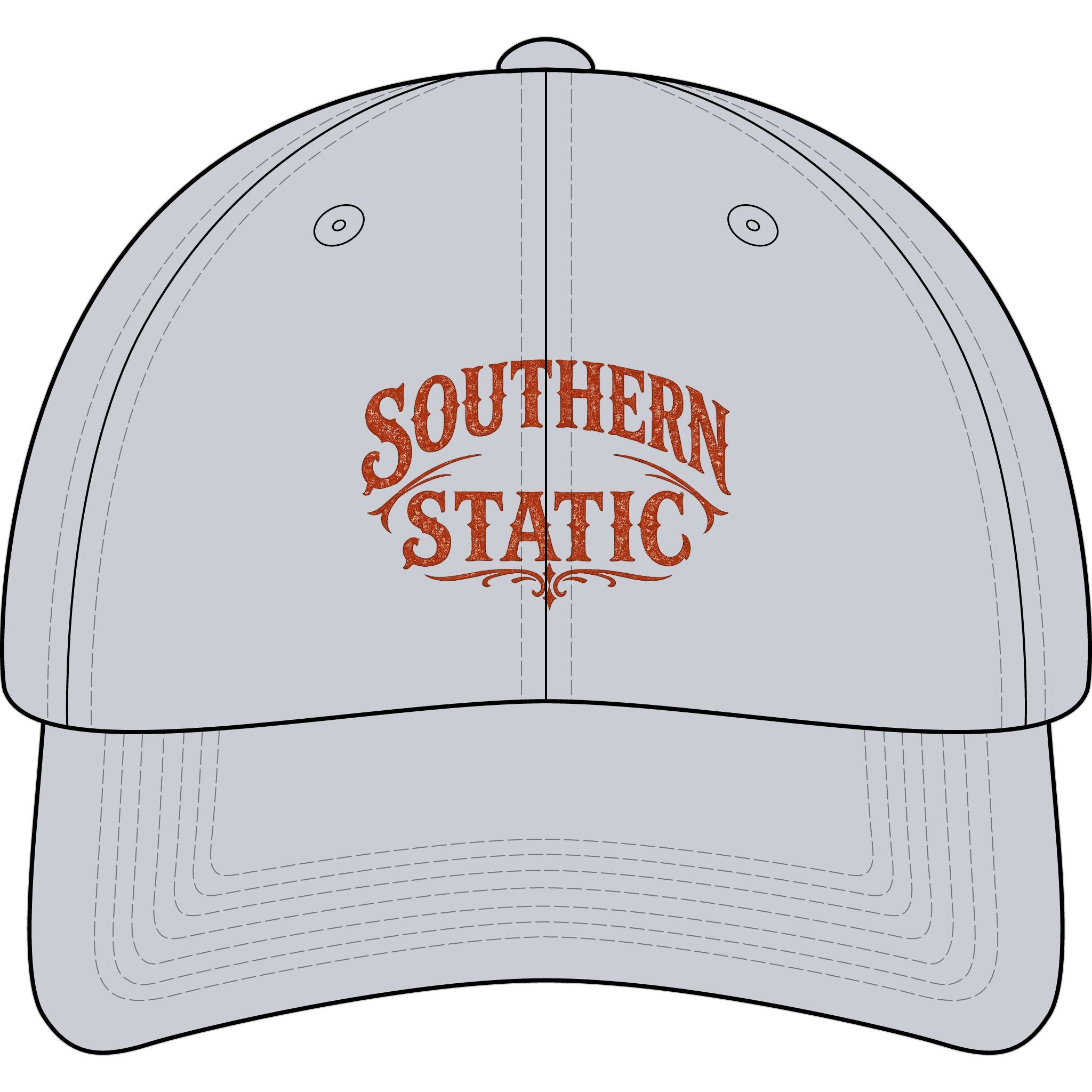 Southern Static Cap | Vintage Western logo hat