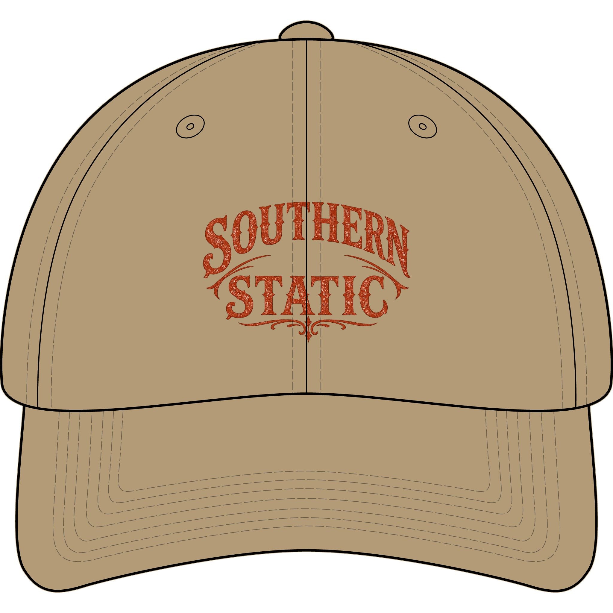 Southern Static Cap | Vintage Western logo hat