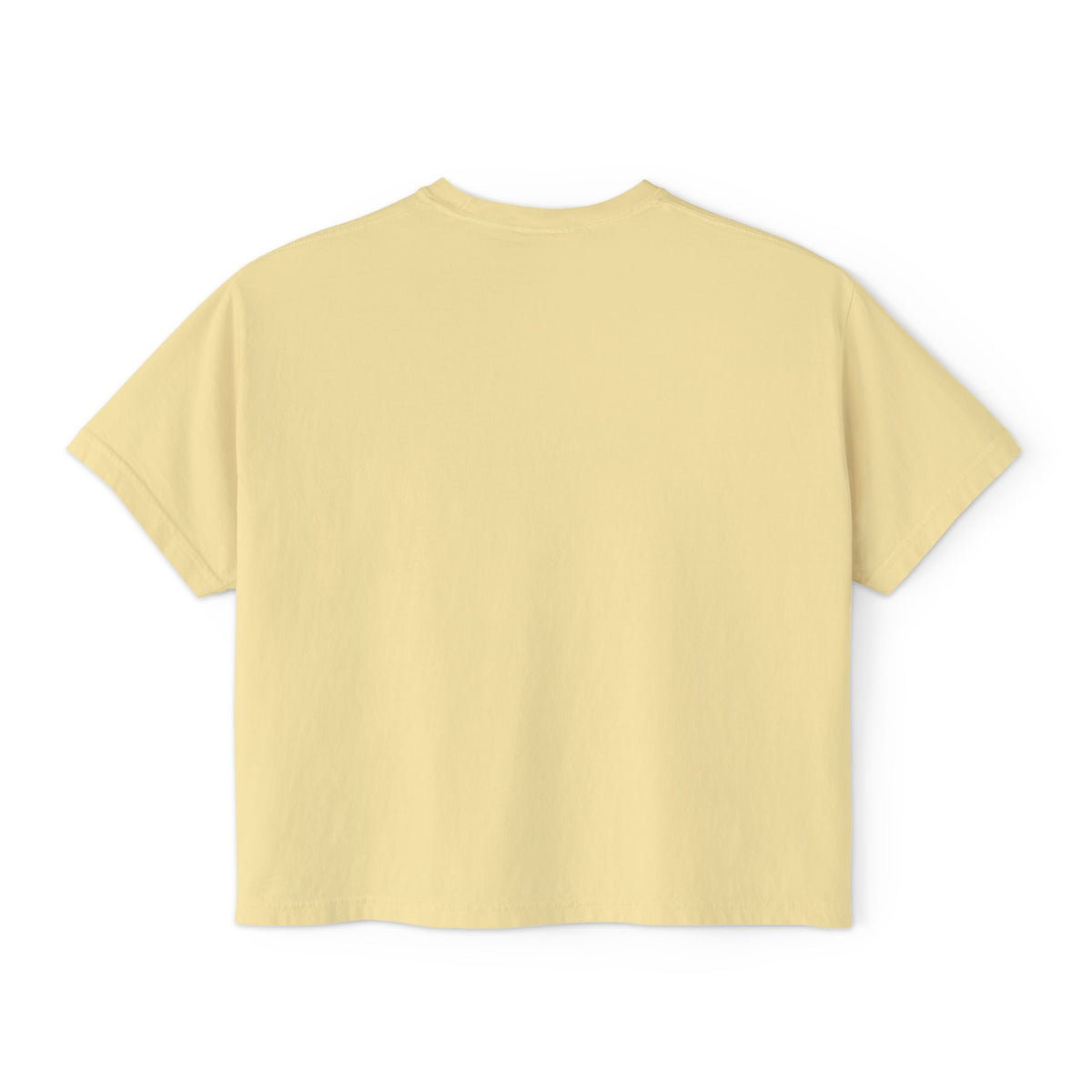 Southern Static Fishing Boxy Tee — Women's Beach Sunset Graphic T-Shirt