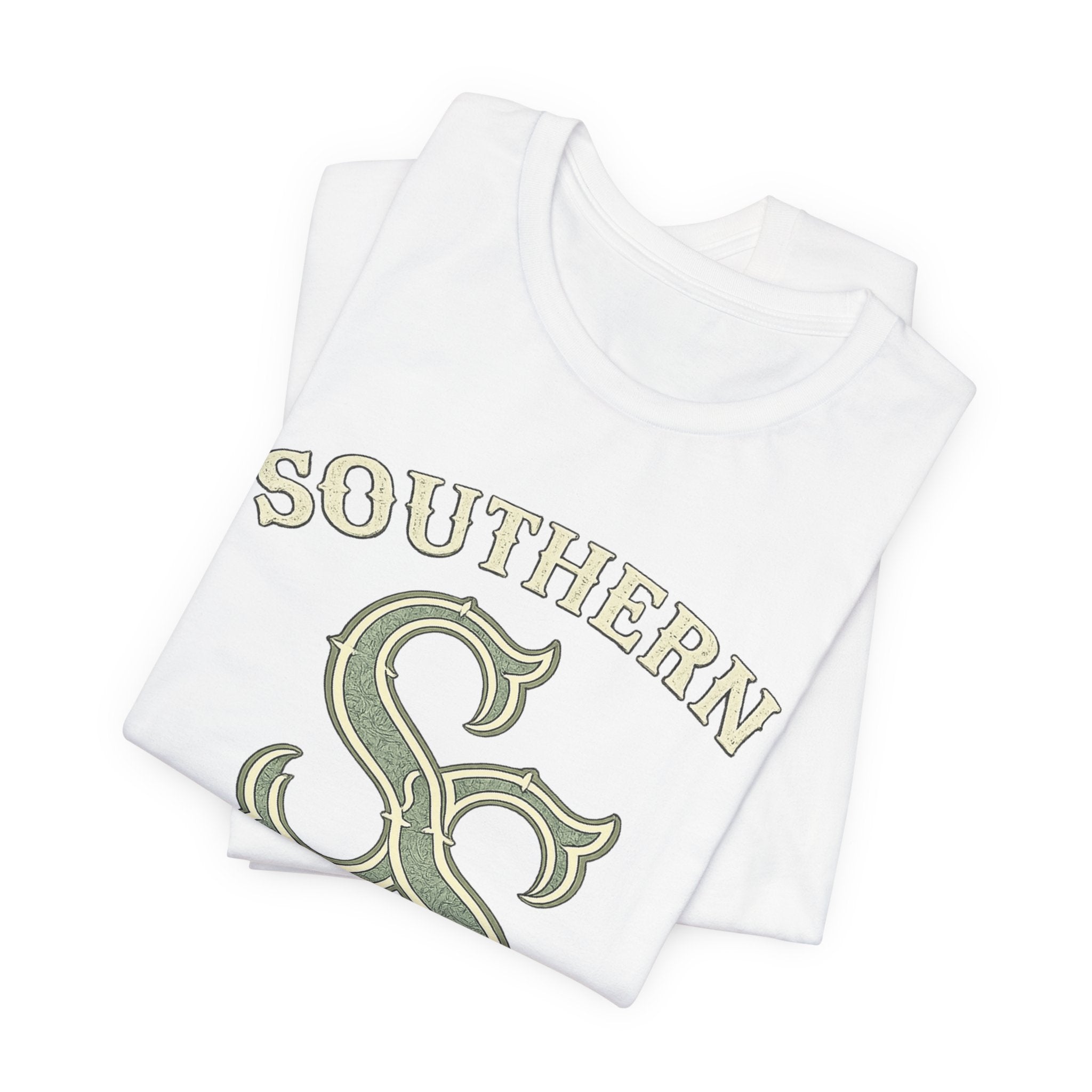 Southern Static SS Logo Tee — Vintage Collegiate Graphic T-Shirt
