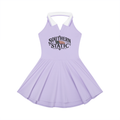 Southern Static Women's Collared Halter A-Line Tennis Dress