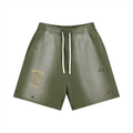 Sun Fade Distressed Shorts