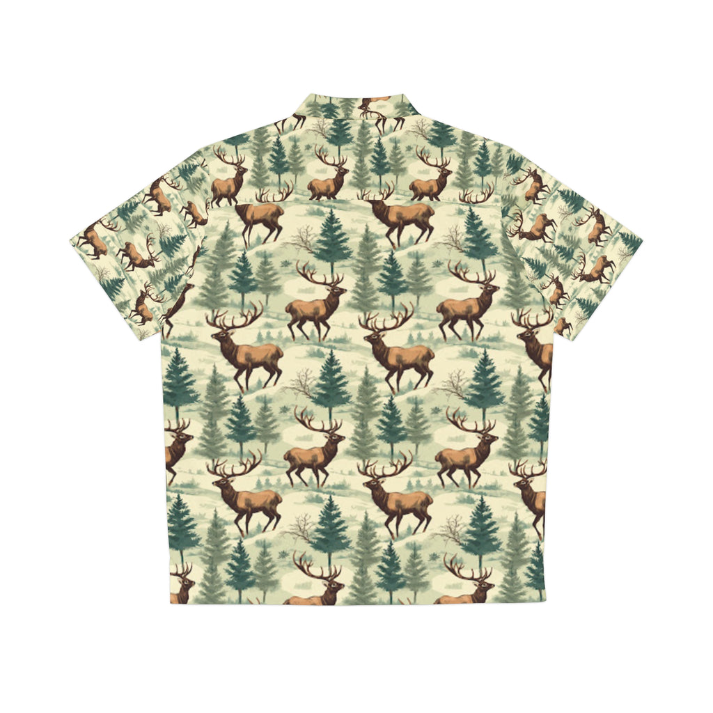 Deer Forest Hawaiian Shirt
