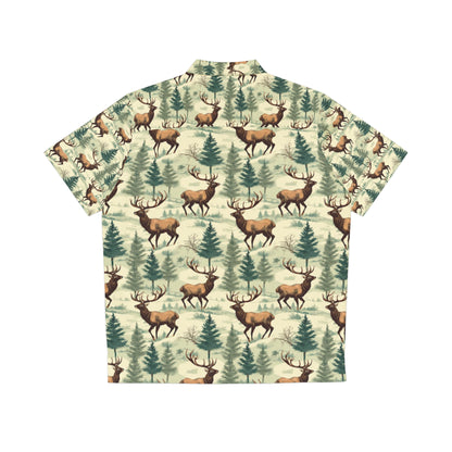 Deer Forest Hawaiian Shirt