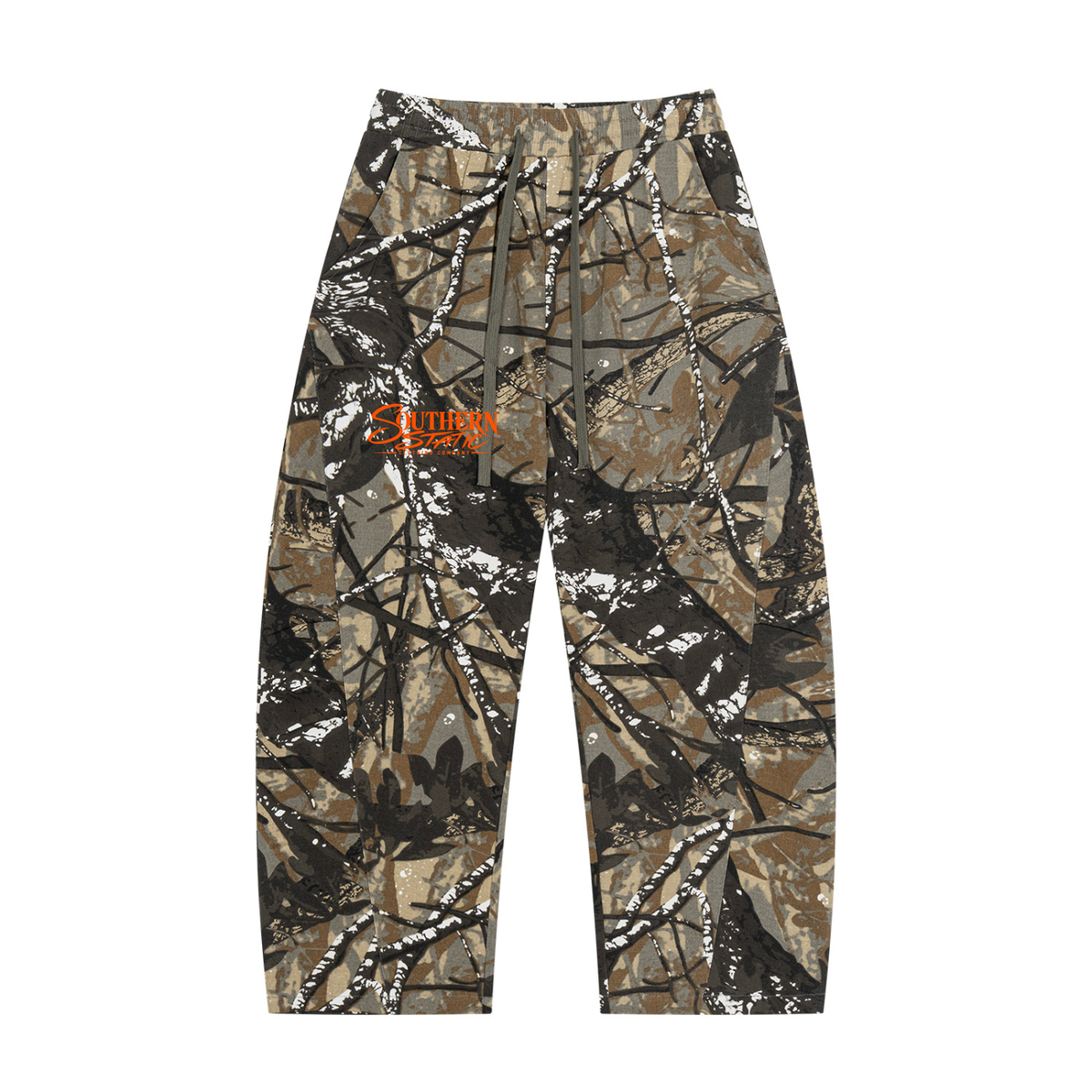 Southern Static Unisex Tree Camo Barrel Leg Pants