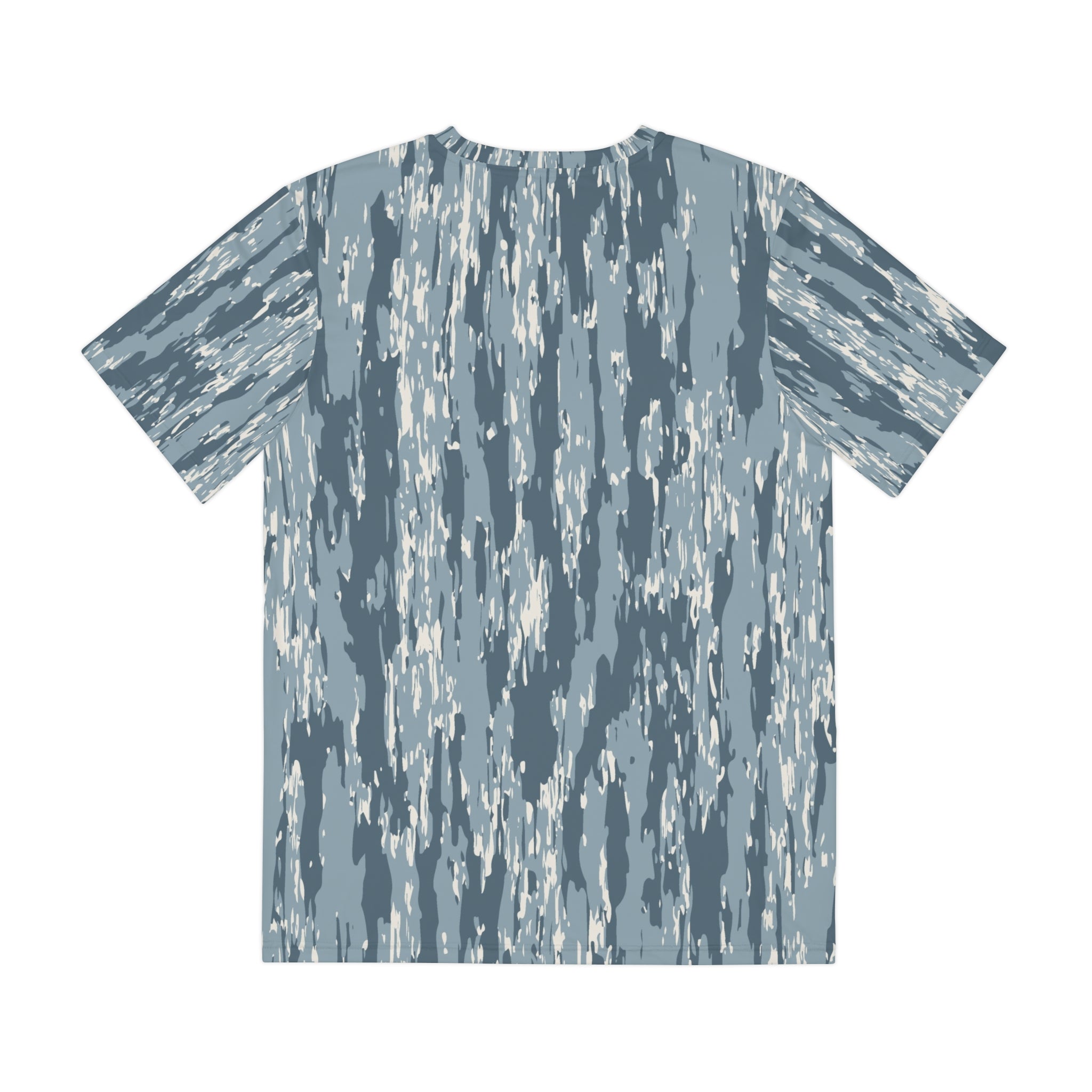 Southern Static Camouflage Tee — Men's All-Over Print Polyester Shirt