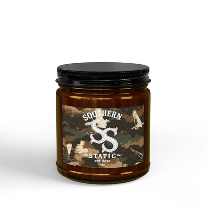Scented Soy Candles with Black Lid, (4 and 9oz)