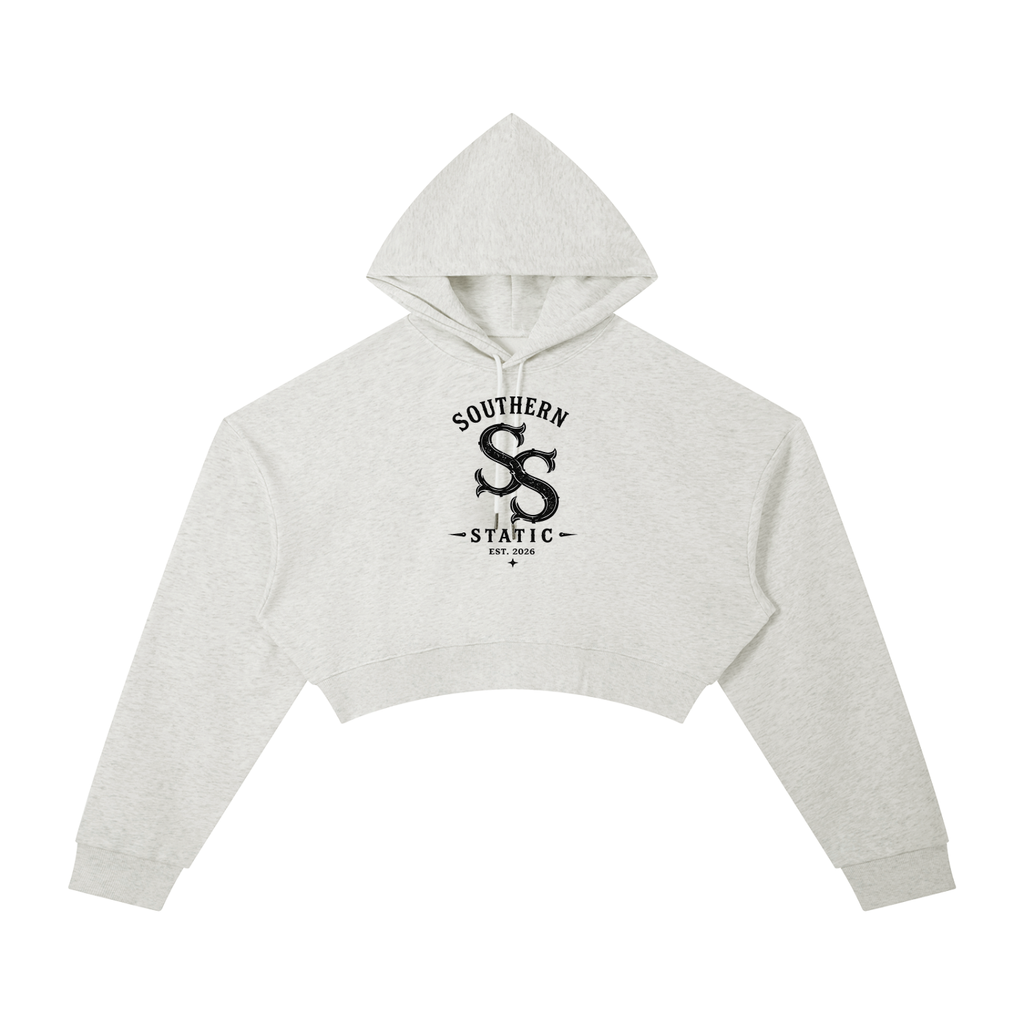 Essential Cropped Hoodie