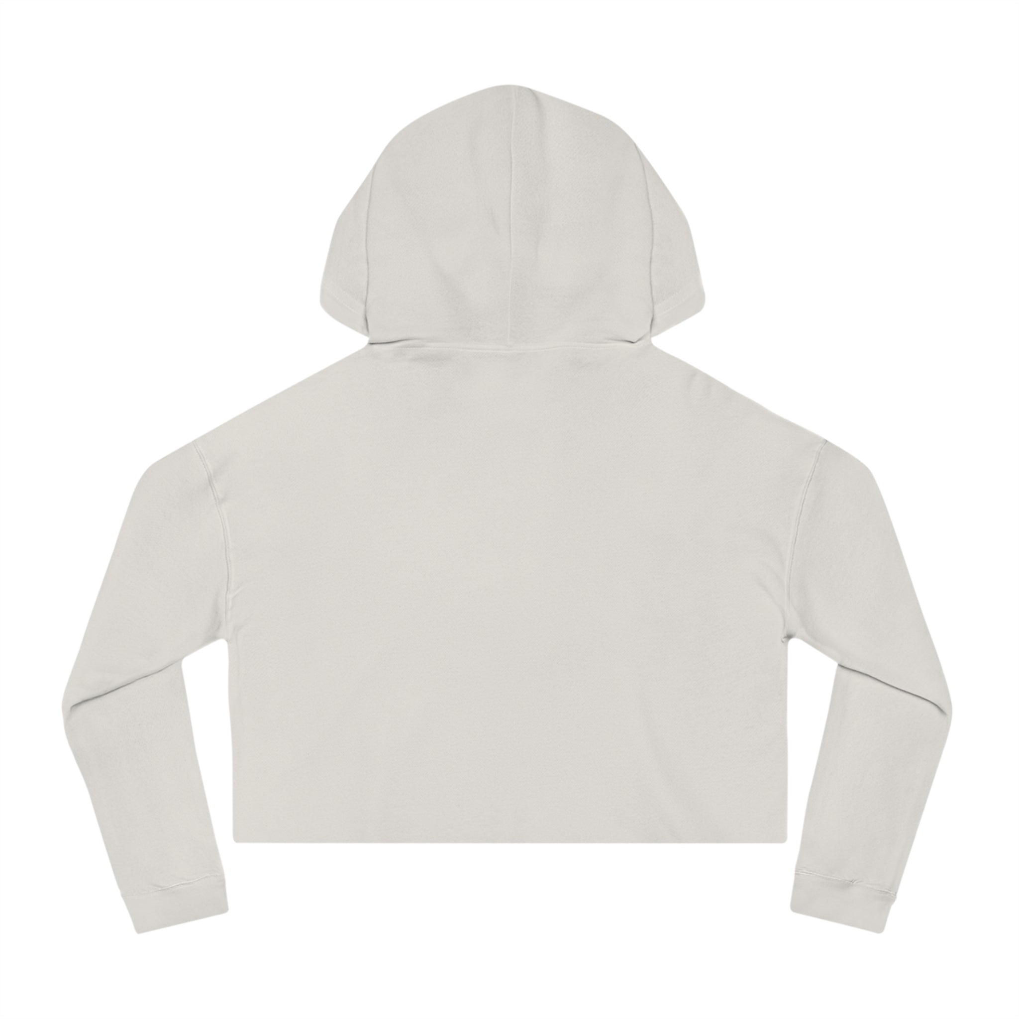 Southern Static Cropped Hoodie – Coastal Sunset Graphic