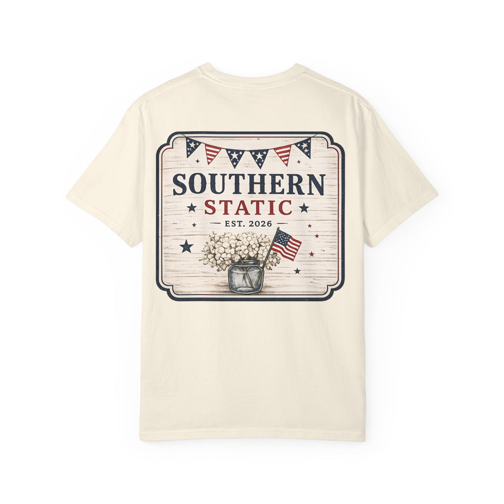 Women’s Southern Static Patriotic T-Shirt