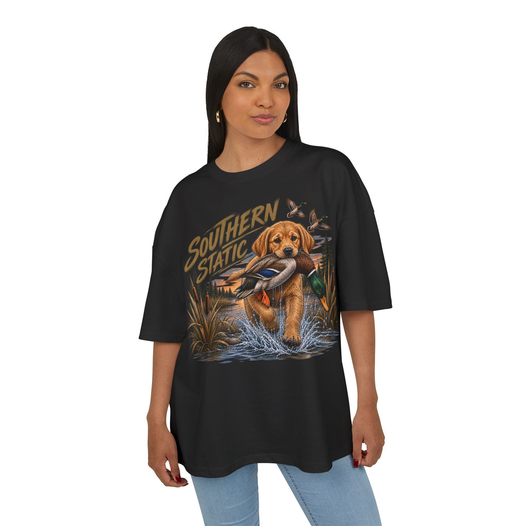 Southern Static Tee — Retriever Hunting Graphic T-Shirt