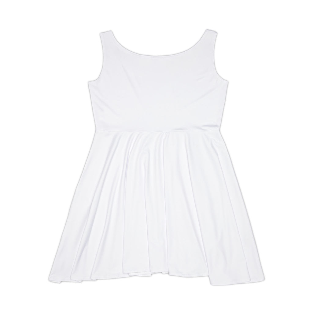 Golden Retriever Smile Skater Dress — Cute Dog Graphic Women’s Dress
