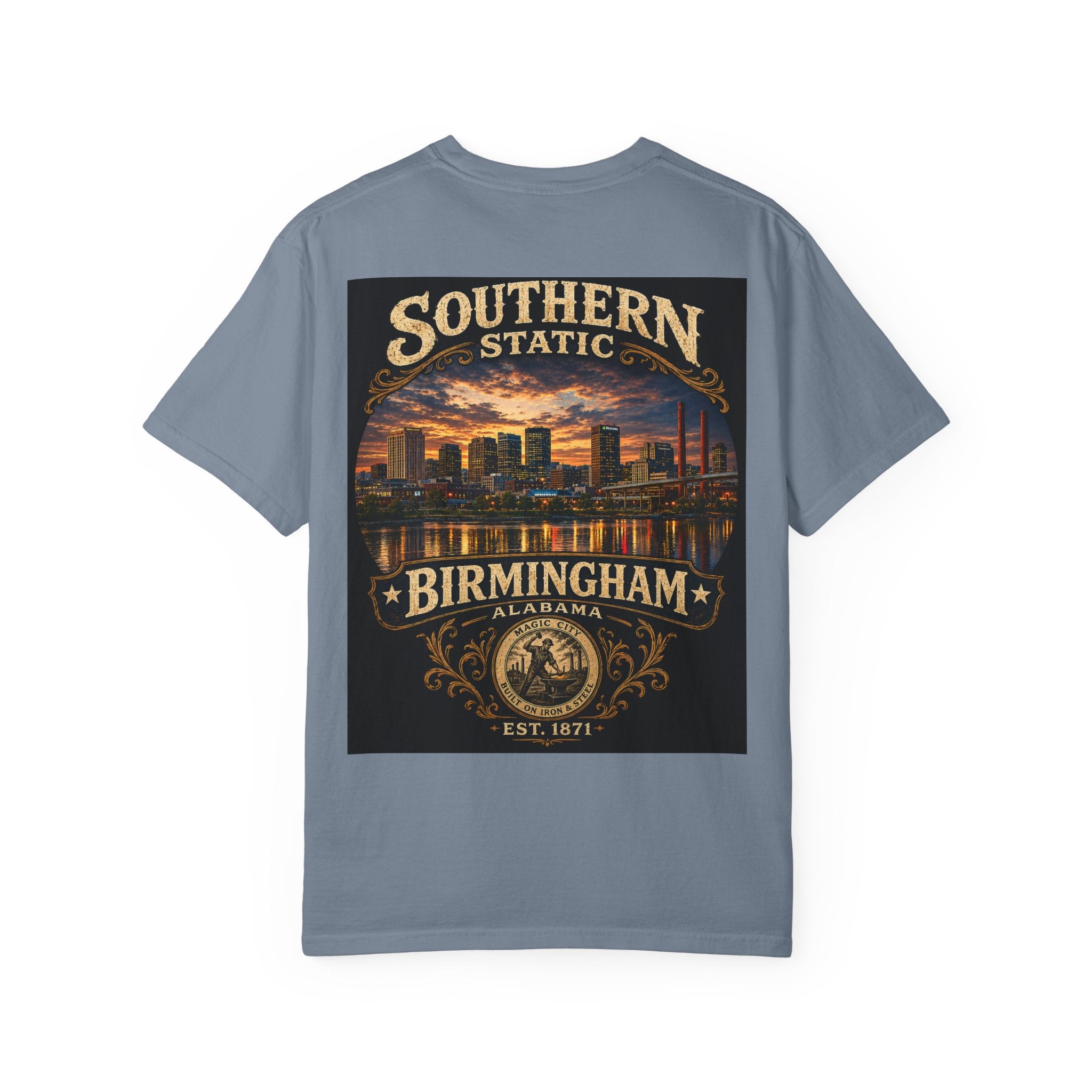 Southern Static Birmingham Skyline T-Shirt