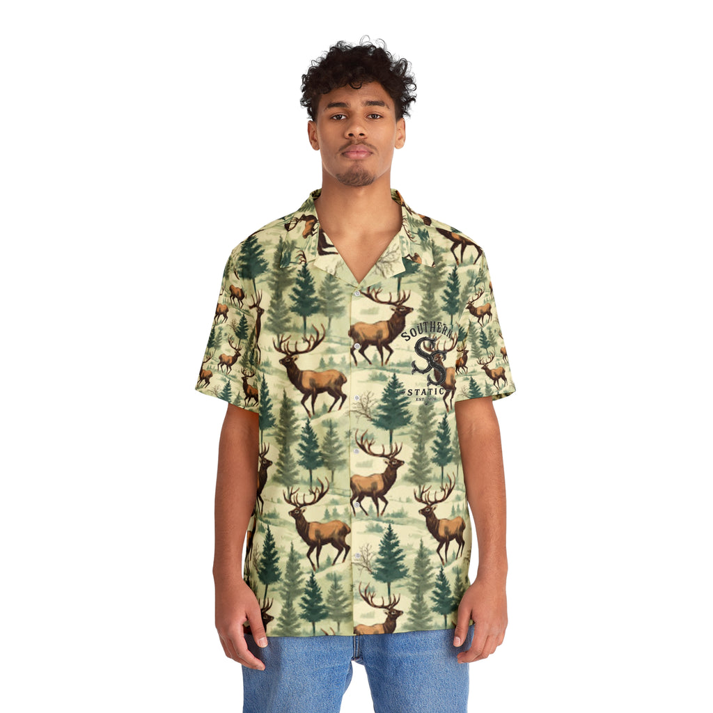 Deer Forest Hawaiian Shirt