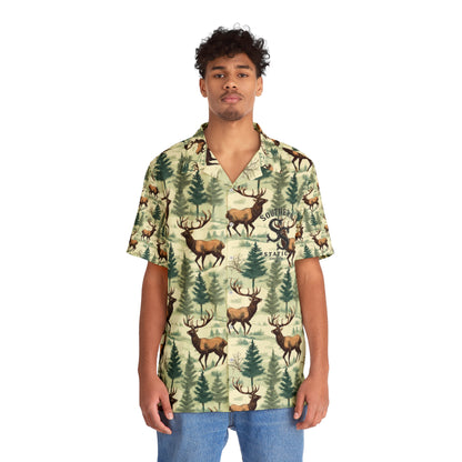 Deer Forest Hawaiian Shirt