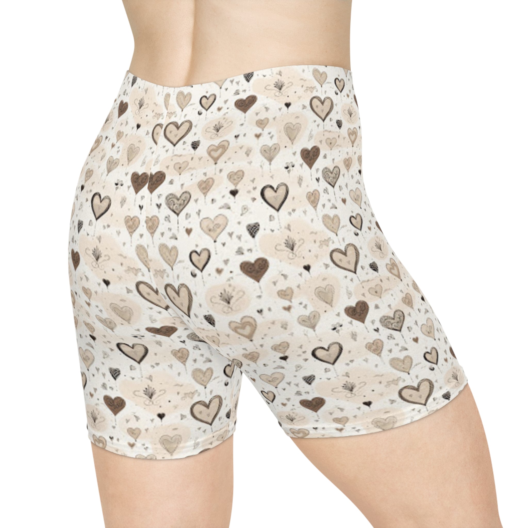 Women's Biker Shorts — All-Over Print Comfortable Activewear