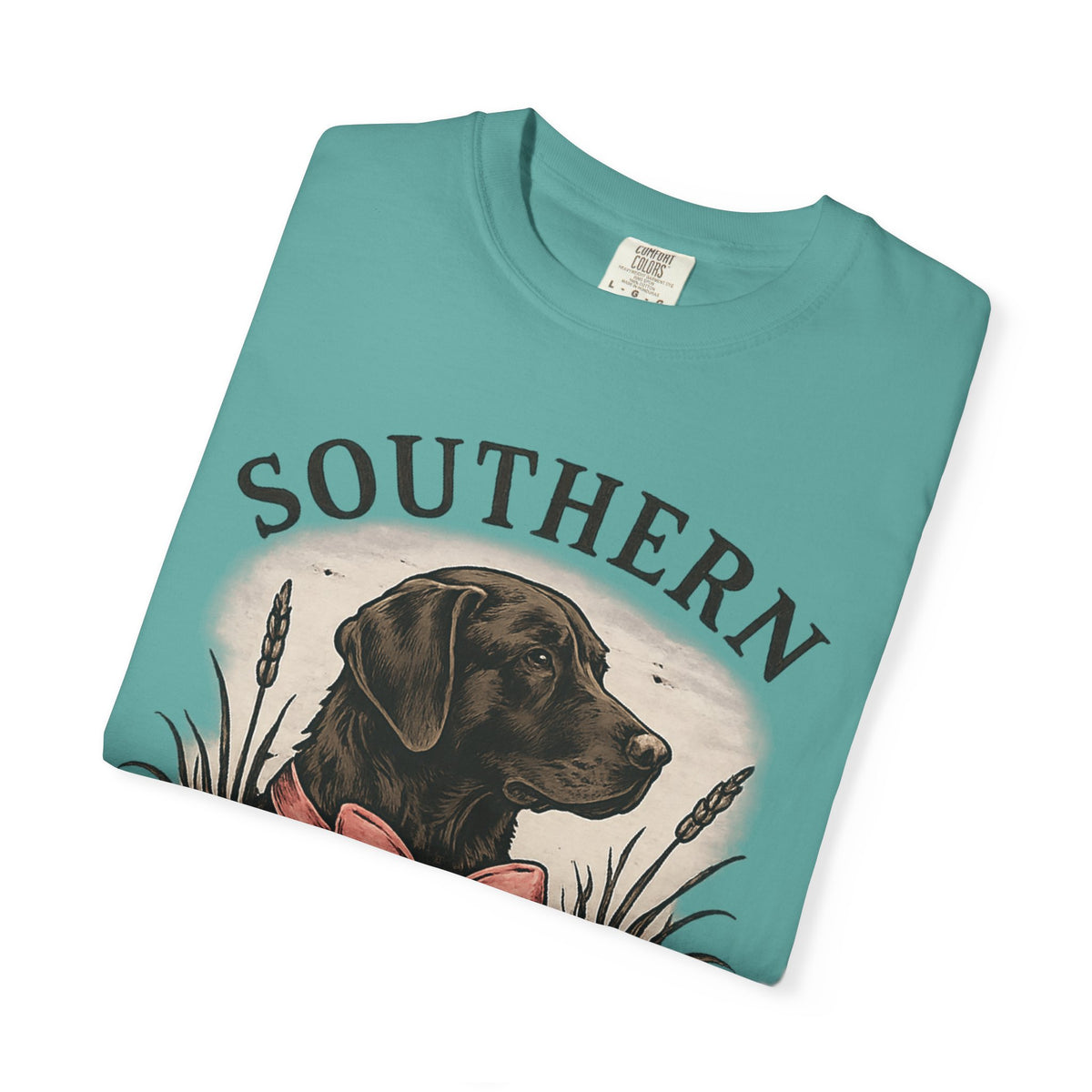 Southern Static Labrador Graphic T-Shirt — Vintage Dog Tee