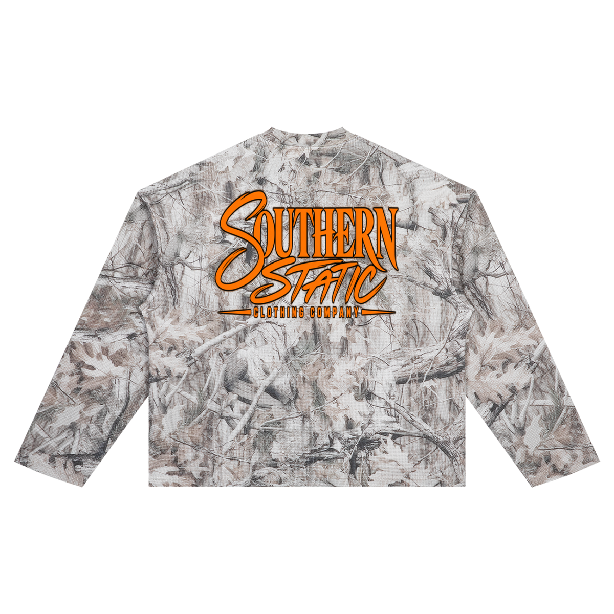 Southern Static Tree Camo Waffle T-Shirt