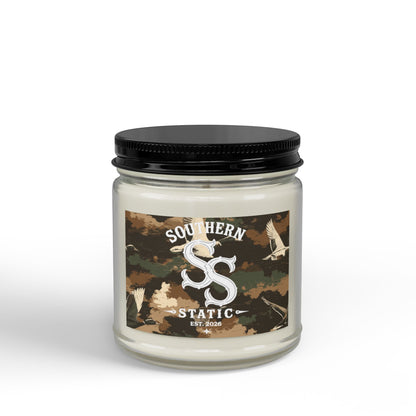 Scented Soy Candles with Black Lid, (4 and 9oz)