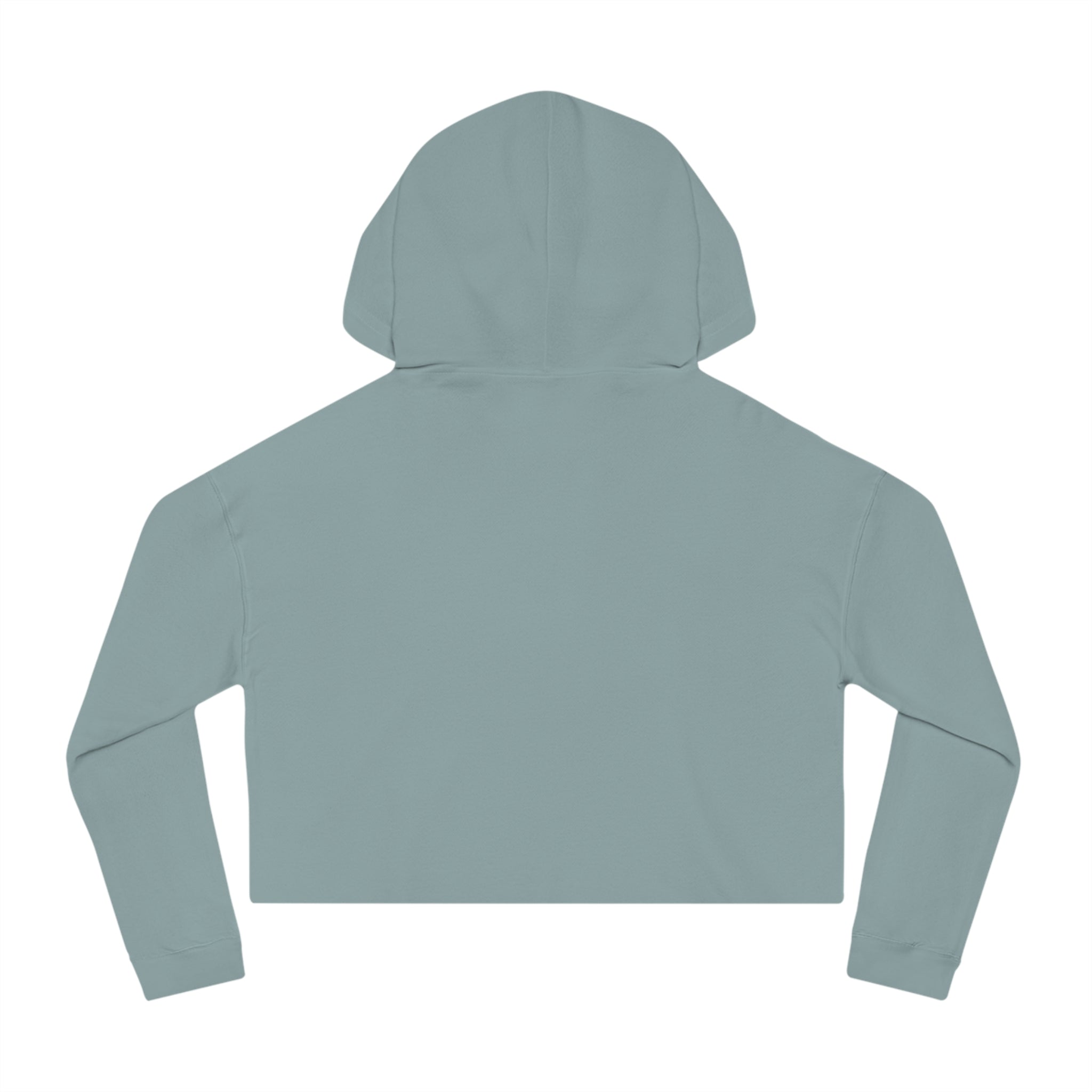 Cropped Hoodie — 'Southern Static' Vintage Bass Fishing Graphic