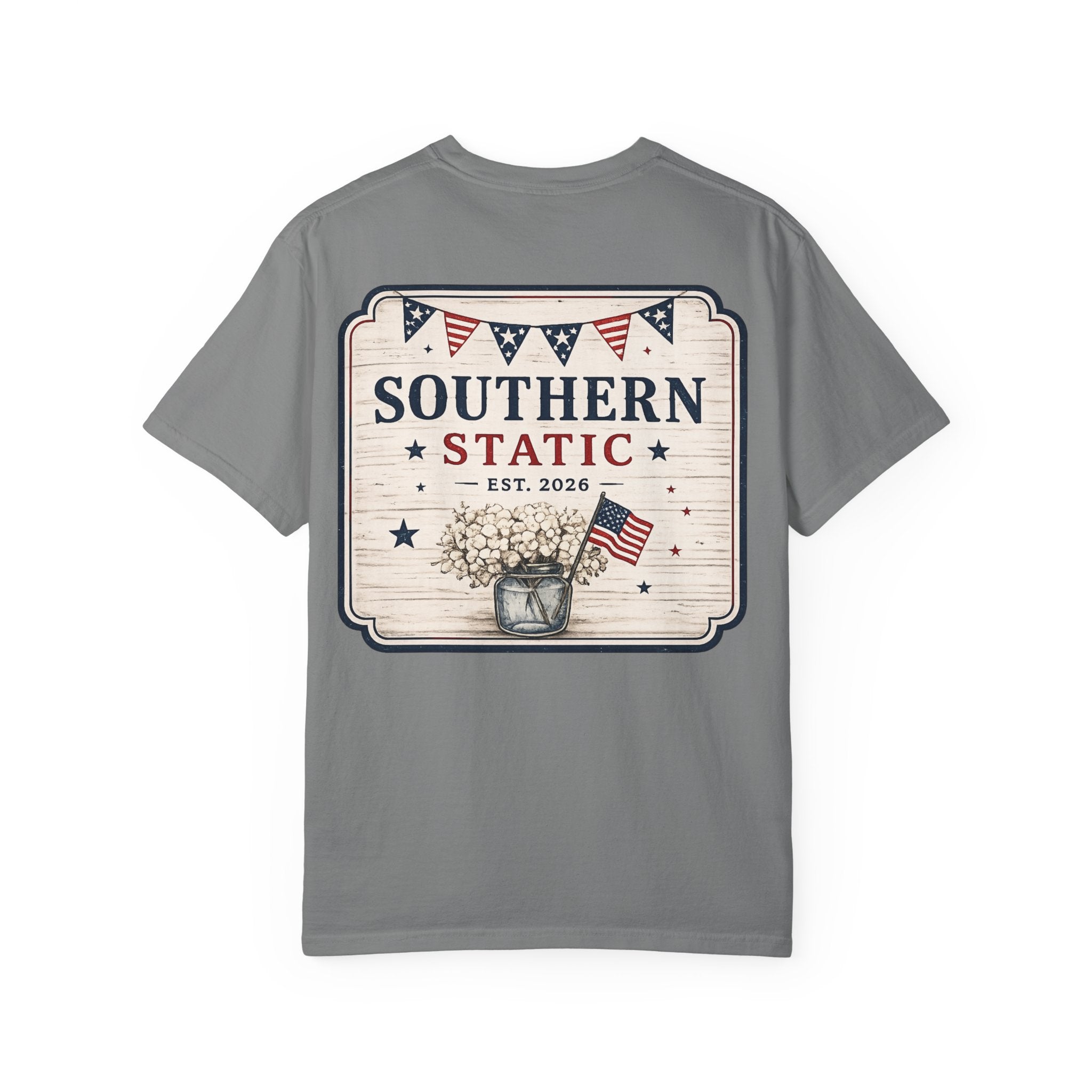 Women’s Southern Static Patriotic T-Shirt