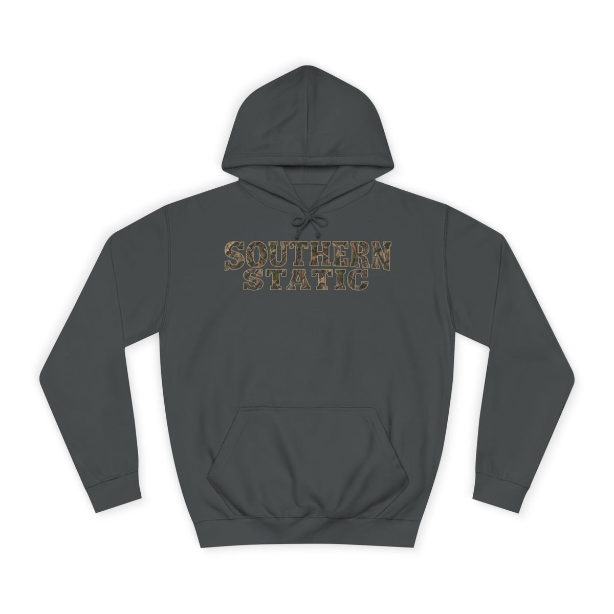 Southern Static Hoodie - Retro College Style Pullover